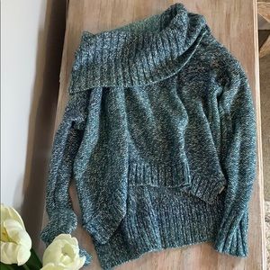 Teal sweater